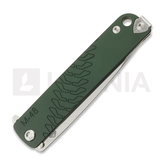 Saliekams nazis Medford M-48 S45VN Tumbled, Green