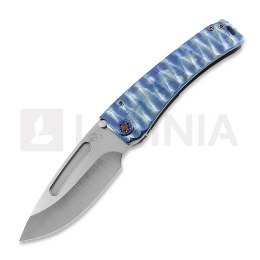 Складний ніж Medford Marauder 3V Satin DP, Blue "TearDrop"