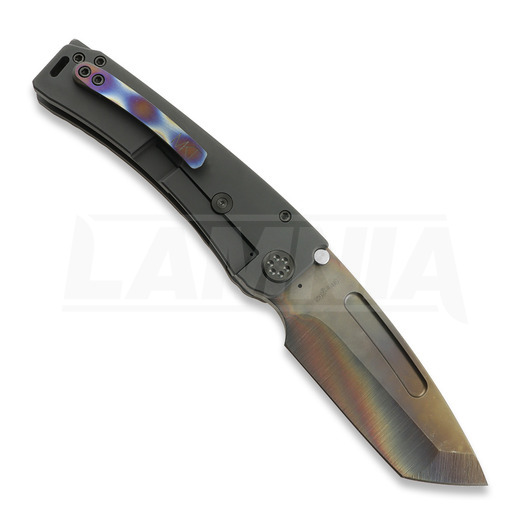 Medford Marauder 3V Vulcan Tanto sulankstomas peilis, Black DLC