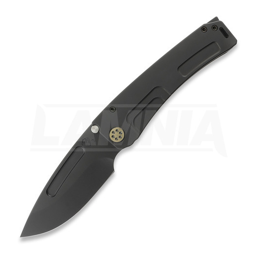Medford Marauder-H 3V DP 折り畳みナイフ, Black DLC