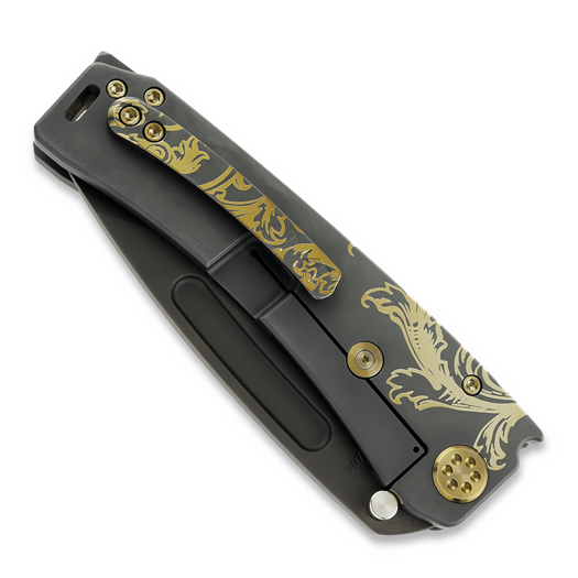 Medford Marauder-H, "Ghosted Laurel Leaf Filigree"