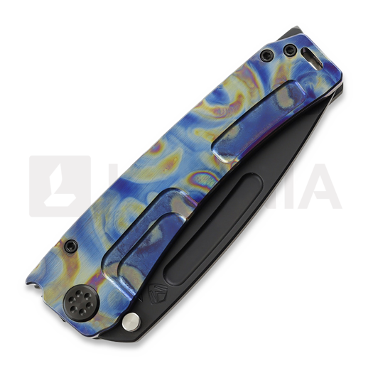 Medford Marauder-H S45VN DLC Tanto "Starry Night" folding knife