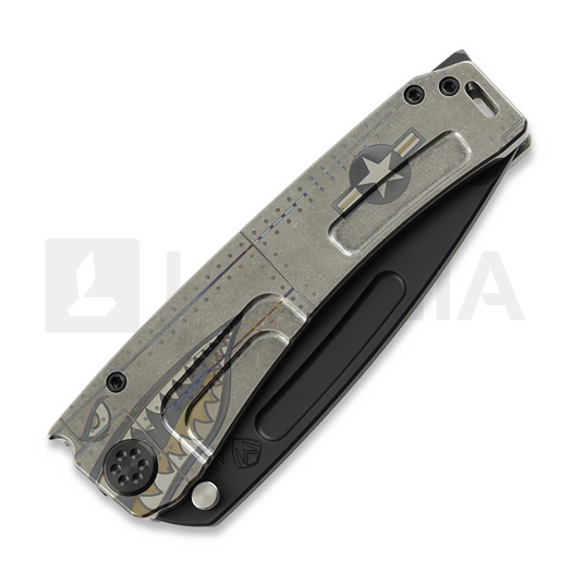 Medford Marauder-H S45VN DLC Tanto "Warthog/Star-N-Bars/Rivets" 折叠刀