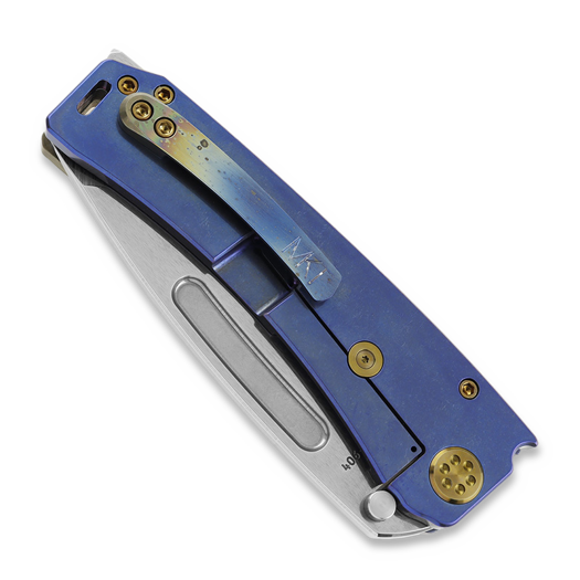 Medford Marauder-H S45VN Tumbled Tanto "Solar Flare" foldekniv