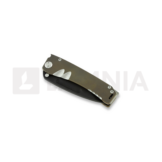 Medford Marauder folding knife, PVD blade, Bronze TI