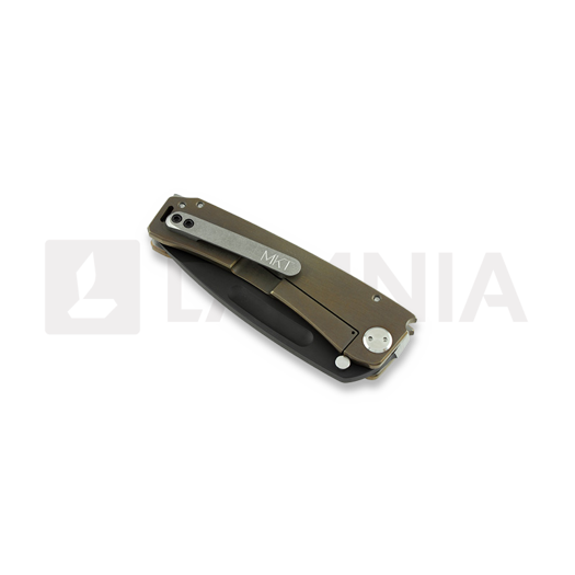 Medford Marauder folding knife, PVD blade, Bronze TI