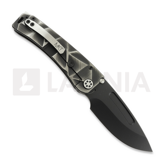 Zavírací nůž Medford Marauder S45VN DLC DP, Black/Silver "Stained Glass"