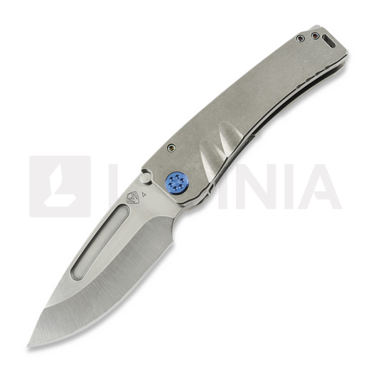 Coltello pieghevole Medford Marauder S45VN Drop Point, Tumbled