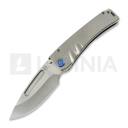 Складной нож Medford Marauder S45VN Drop Point, Tumbled