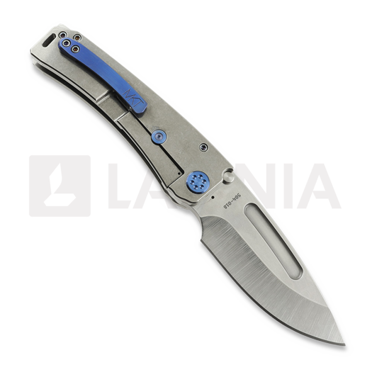 Medford Marauder S45VN Drop Point sulankstomas peilis, Tumbled