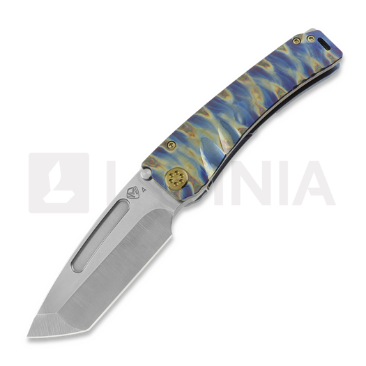 Medford Marauder S45VN Tumbled Tanto kääntöveitsi, Faced/Flm "Tsunami"