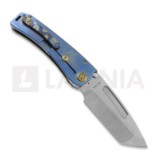 Zavírací nůž Medford Marauder S45VN Tumbled Tanto, Faced/Flm "Tsunami"