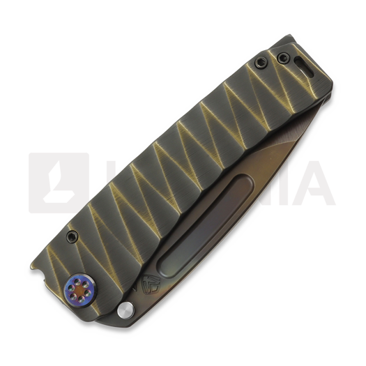 Zav&iacute;rac&iacute; nůž Medford Marauder S45VN Vulcan DP, Black/Bronze "Lightning"