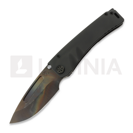 Medford Marauder S45VN Vulcan DP kääntöveitsi, Black DLC