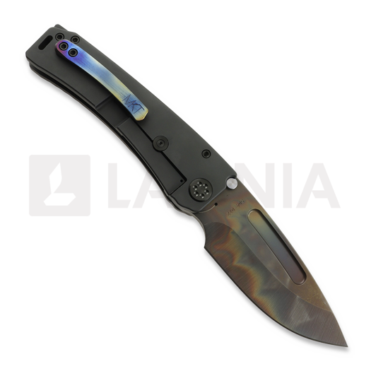 Medford Marauder S45VN Vulcan DP fällkniv, Black DLC