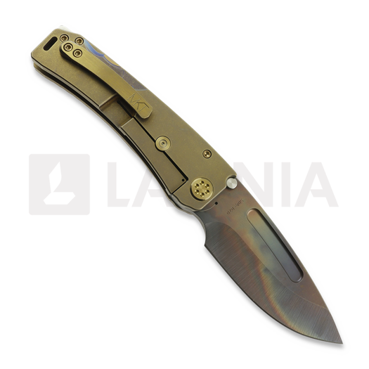 Zavírací nůž Medford Marauder S45VN Vulcan DP, "OS" Bronze "Molon Labe"