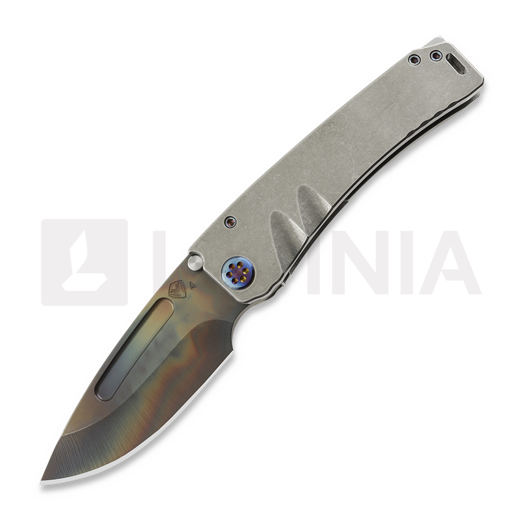 Medford Marauder S45VN Vulcan DP kääntöveitsi, Tumbled