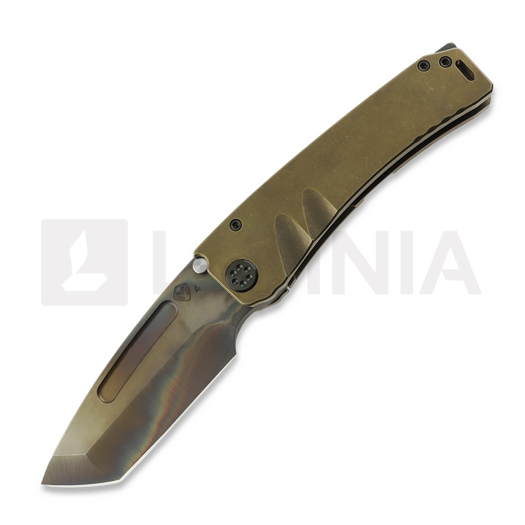 Medford Marauder S45VN Vulcan Tanto folding knife, Bronze