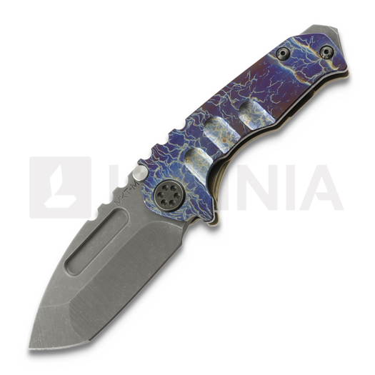 Medford Micro T Magnacut Acid Distressed Tanto kääntöveitsi, Flame