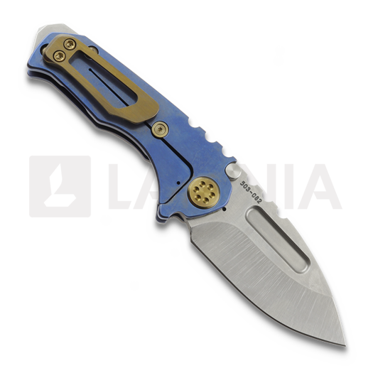 Zavírací nůž Medford Micro T Magnacut Tumbled DP, Blue