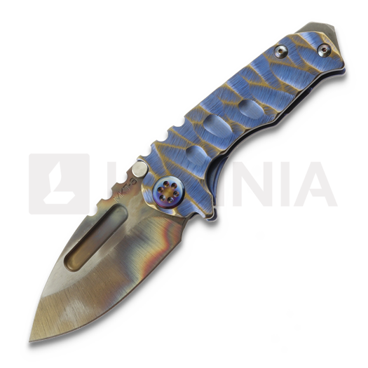 Saliekams nazis Medford Micro T S35VN Vulcan DP, Blue & Bronze "Predator"