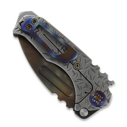 Medford Micro T folding knife, S35VN, Vulcan Tanto "Jasmine Fields"