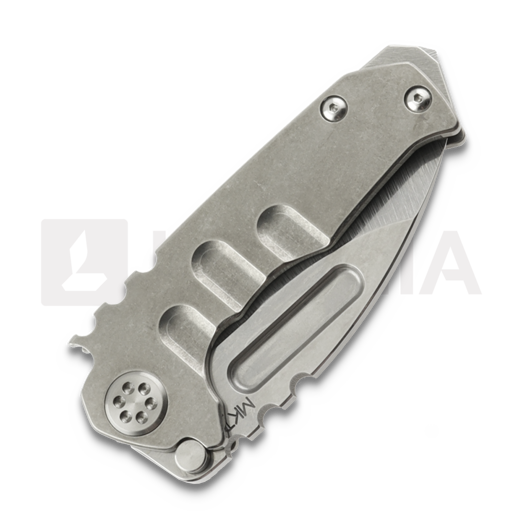 Medford Micro T S45VN DP sulankstomas peilis, Tumbled