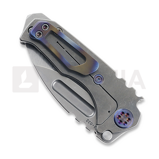 Medford Micro T sulankstomas peilis, S45VN Tumbled DP Blade