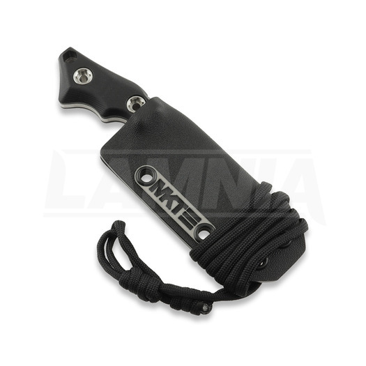 Шейный нож Medford Micro Tanto PS 20CV Tumbled, Black G-10
