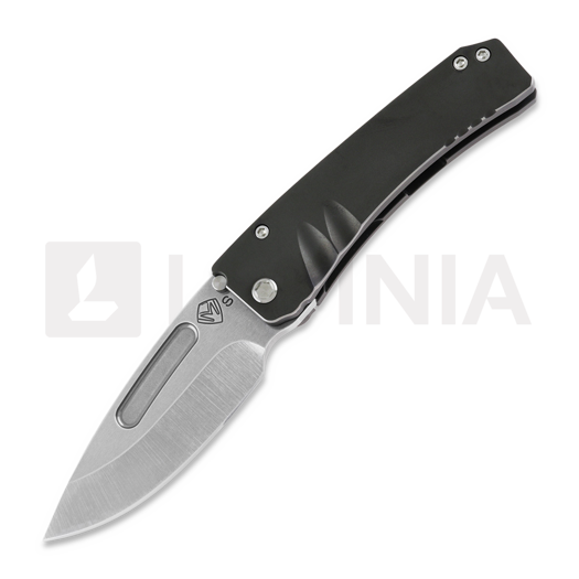 Coltello pieghevole Medford Midi Marauder S35VN Tumbled, PVD Handle w/Silver