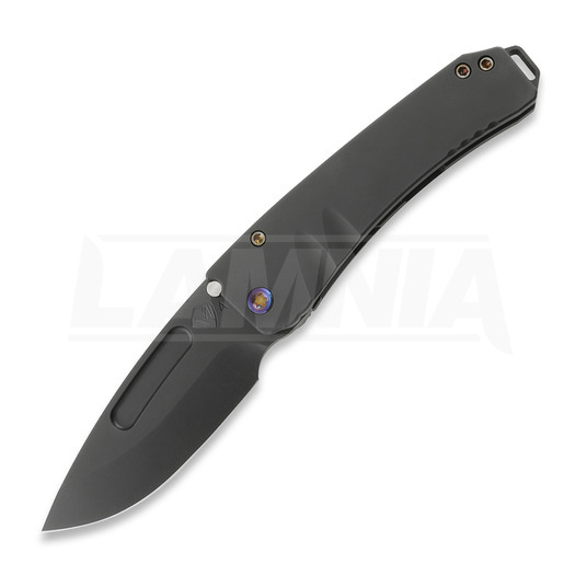 Medford Midi Marauder S45VN DP kääntöveitsi, Black DLC