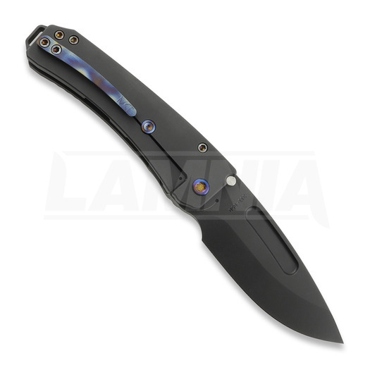 Medford Midi Marauder S45VN DP sulankstomas peilis, Black DLC