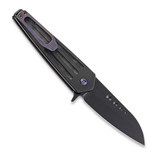 Medford Nosferatu Flipper sulankstomas peilis, S45VN PVD Blade