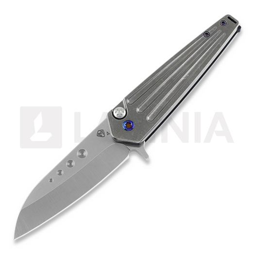 Navalha Medford Nosferatu Flipper - S45VN Tumbled Blade