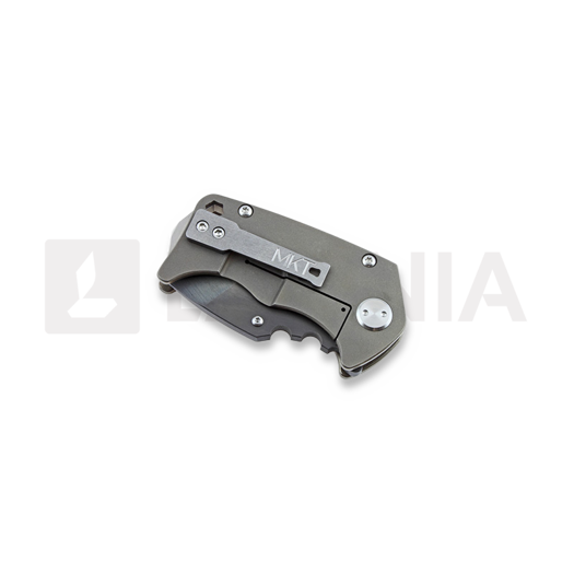 Medford Panzer Ti sulankstomas peilis, flamed blade, Ti bronze