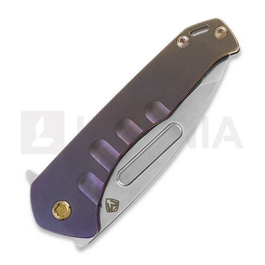 Coltello pieghevole Medford Prae Slim Flipper, S45VN Tumbled Tanto
