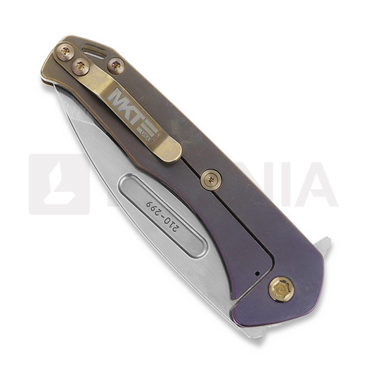 Coltello pieghevole Medford Prae Slim Flipper, S45VN Tumbled Tanto