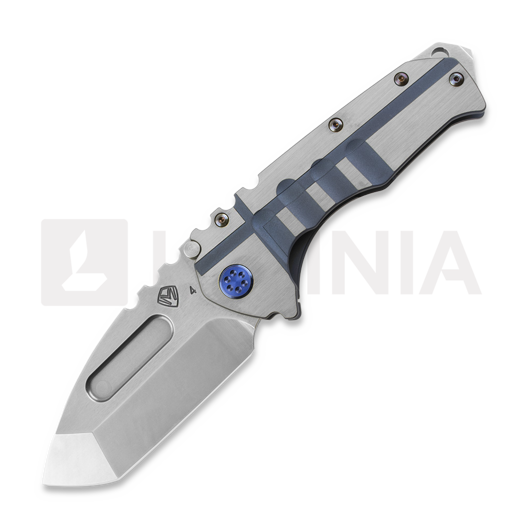 Складной нож Medford Prae T, S45VN Tumbled Tanto, Blue Flag of Finland