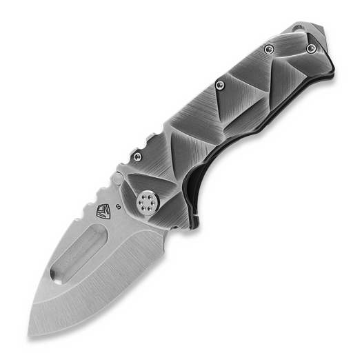 Medford Prae Ti S35VN, Tumbled Drop Point, "Stained Glass"