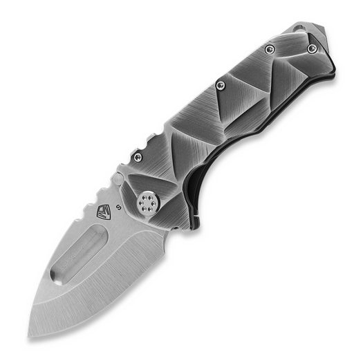 Medford Prae Ti S35VN, Tumbled Drop Point, "Stained Glass"