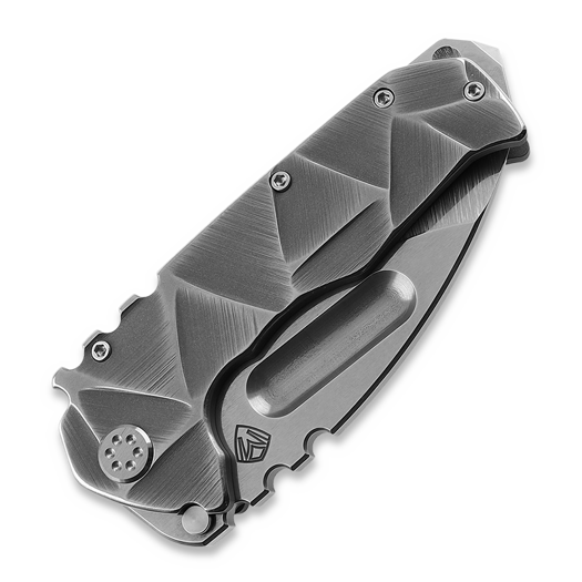 Medford Prae Ti S35VN, Tumbled Drop Point, "Stained Glass"