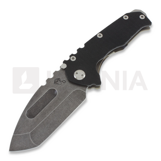 Skladací nôž Medford Praetorian G, čierna G10/Ti flamed