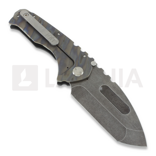 Medford Praetorian G sulankstomas peilis, juoda G10/Ti flamed