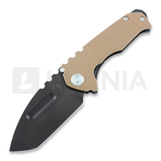 Medford Praetorian Genesis foldekniv, PVD blade, Tan/Ti