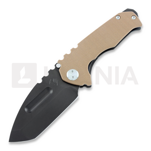 Medford Praetorian Genesis foldekniv, PVD blade, Tan/Ti