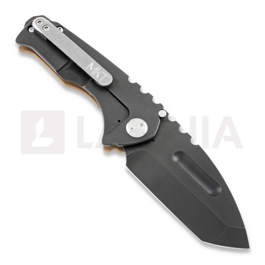 Coltello pieghevole Medford Praetorian Genesis, PVD blade, Tan/Ti