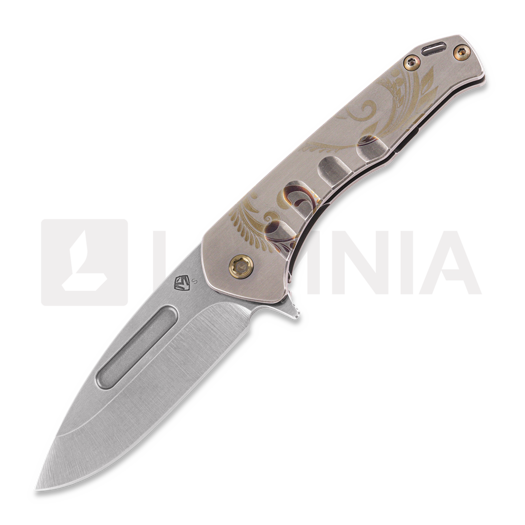 Navalha Medford Praetorian Slim Flipper S35VN Tumbled DP Blade