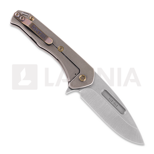Coltello pieghevole Medford Praetorian Slim Flipper S35VN Tumbled DP Blade
