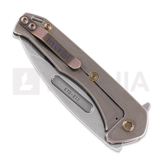Coltello pieghevole Medford Praetorian Slim Flipper S35VN Tumbled DP Blade