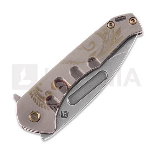 Coltello pieghevole Medford Praetorian Slim Flipper S35VN Tumbled DP Blade